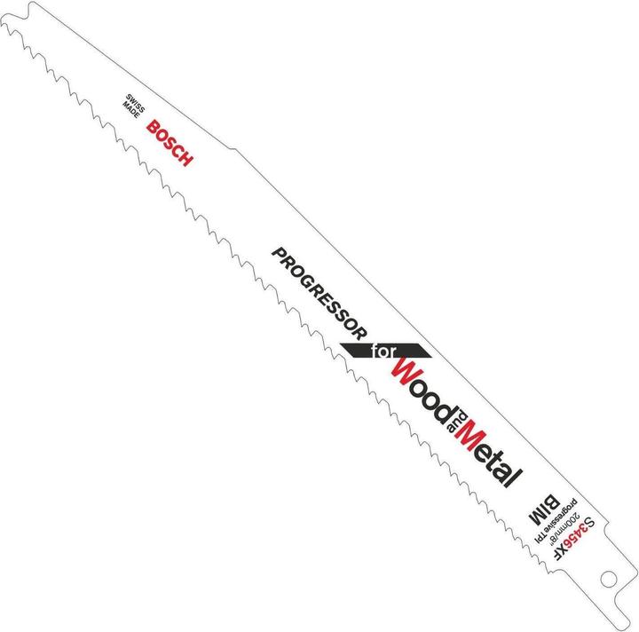 Actual product image Bosch Professional Zubehör Sabre saw blade S 3456 XF, Progressor for Wood and Metal, pack of 5