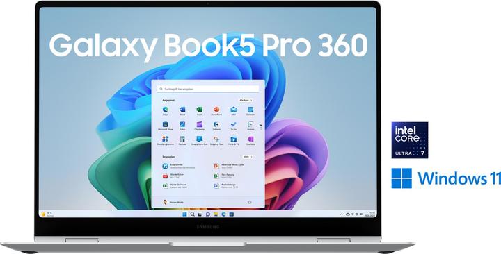 Produktbild Samsung Galaxy Book5 Pro 360 (16", Intel Core Ultra 7 258V, 32 GB, 1000 GB, DE)