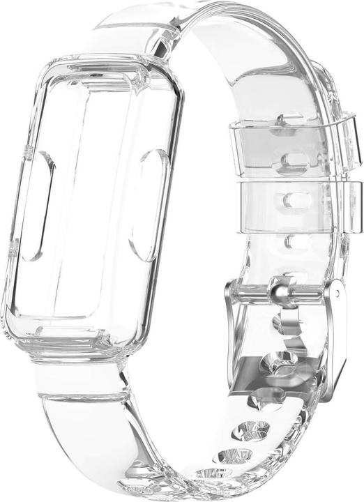 Cover-Discount Fitbit Inspire 3 - Sportarmband mit Displayschutz transparent (Silikon)
