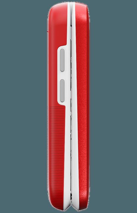 Produktbild Doro Leva L30, Clamshell, Single SIM, 7,11 cm (2,8"), 2 MP, 1150 mAh, Rot, Weiss (2.80", 2 Mpx, 4G)
