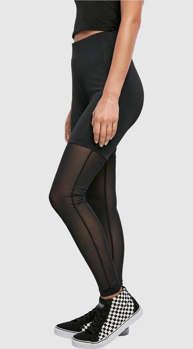 Immagine prodotto Urban Classics Leggings trasparenti a rete tecnica a vita alta da donna (S)