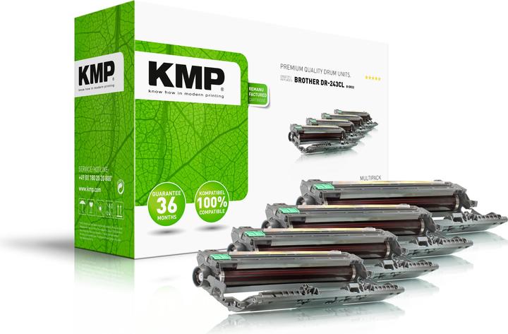 KMP Trommeleinheit ersetzt DR243CL (M, BK, C, Y)
