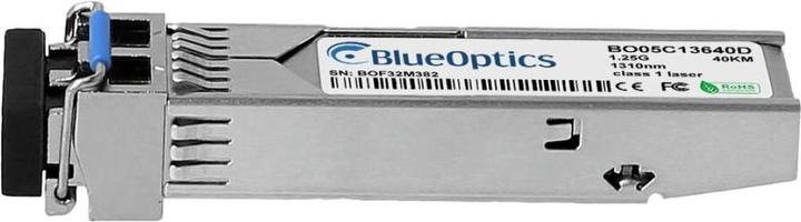 Actual product image BlueOptics Raisecom USFP-Gb/LH1-D-R Compatible SFP Transceiver for Singlemode Gigabit Highspeed Data