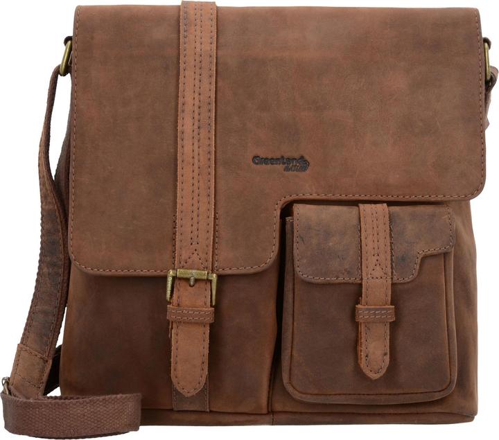Greenland Nature Montenegro Umhängetasche Leder 30 cm