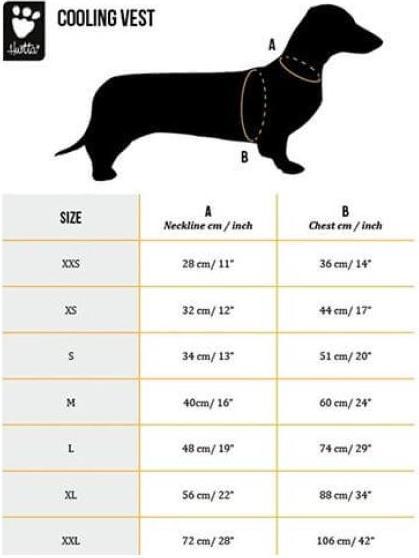 Actual product image Hurtta MOTIVATION Cooling Vest Size XXS (XXS, Dog vest)
