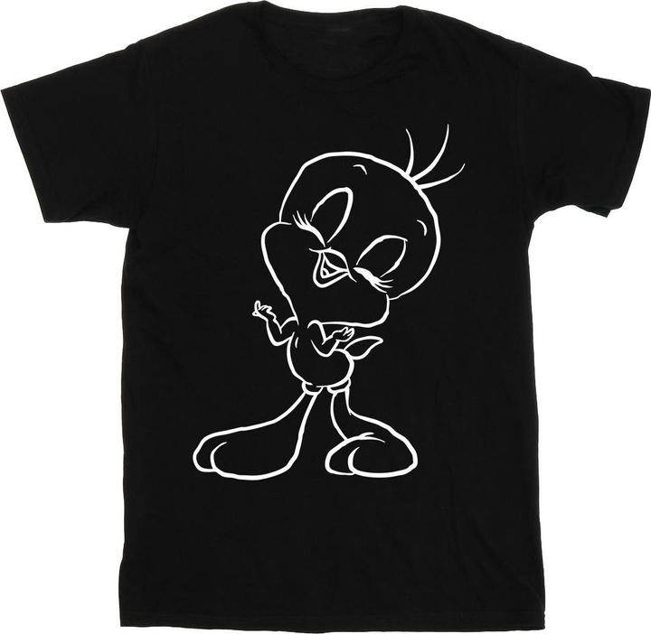 Image du produit Looney Tunes - T-shirt TWEETY PIE OUTLINE - Femme (L)