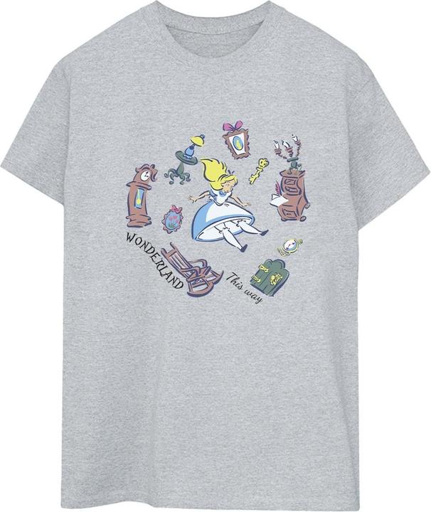 Produktbild Disney Alice In Wonderland Falling TShirt (S)