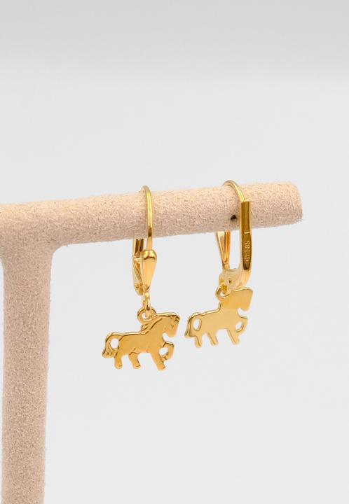 Actual product image Muau Horse (White gold, Yellow gold, Red gold or silver)