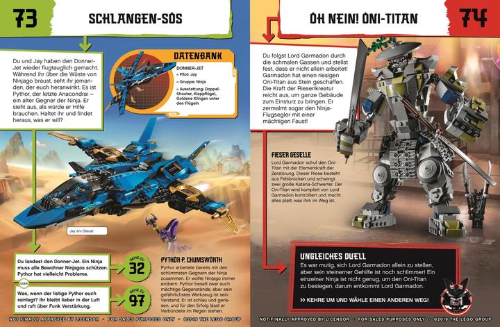 Image du produit LEGO® NINJAGO® Rette die Welt (Allemand, Simon Hugo, 2020)