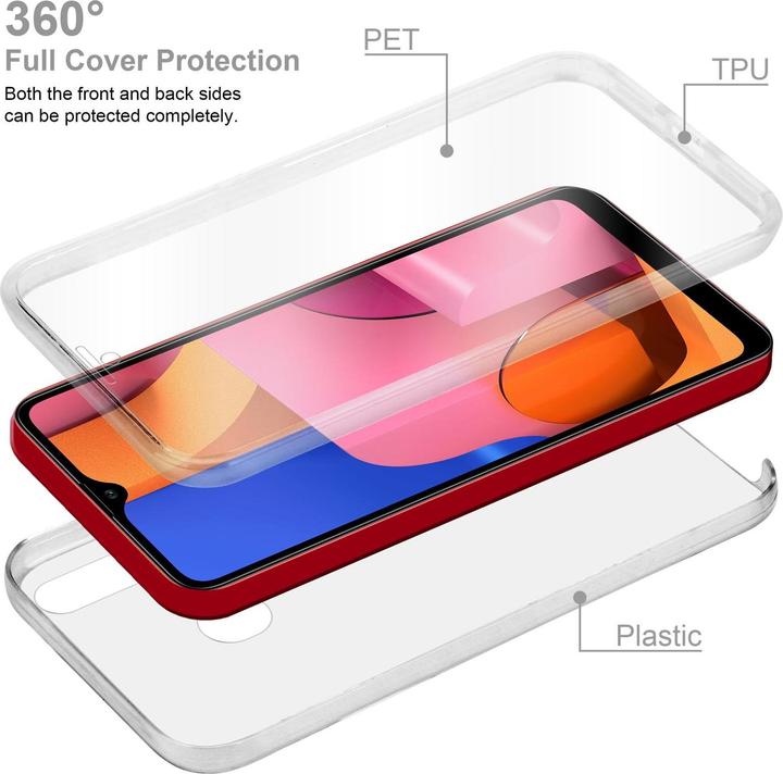 Image du produit Cadorabo TPU 360 degrés Case Cover (Samsung Galaxy A20s)