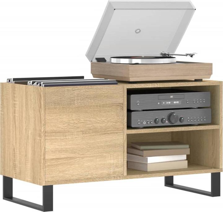 Actual product image VidaXL Plattenschrank Sonoma-Eiche 85x38x48 cm Holzwerkstoff
