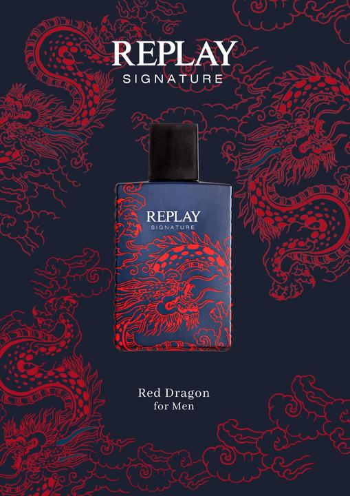 Replay Signature Red Dragon For Man Edtv (Eau de toilette, 100 ml)