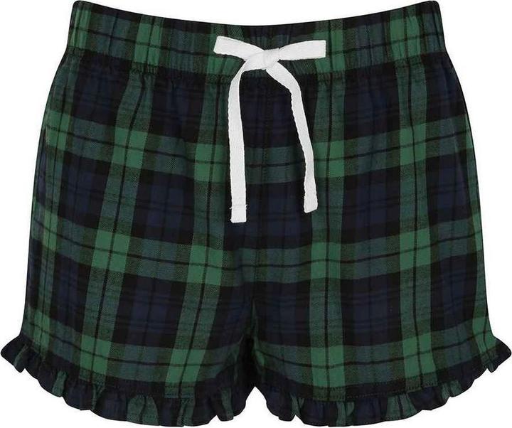 Actual product image Super Flying Model Womens/Ladies Tartan Frill Shorts (S)