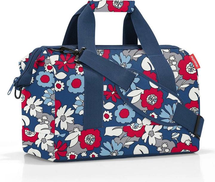 Actual product image reisenthel Shoulder bag Allrounder M Florist Indigo
