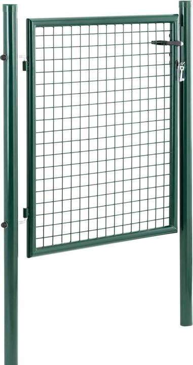 Produktbild Wiesenfield Gartentor Metall Gartentür Zauntor Stabmattenzaun-Tor 107.5 x 150 cm abschliessbar