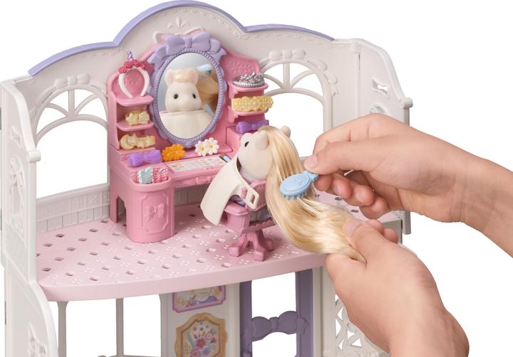 Actual product image Sylvanian Families Pony's Stylish Hair Salon