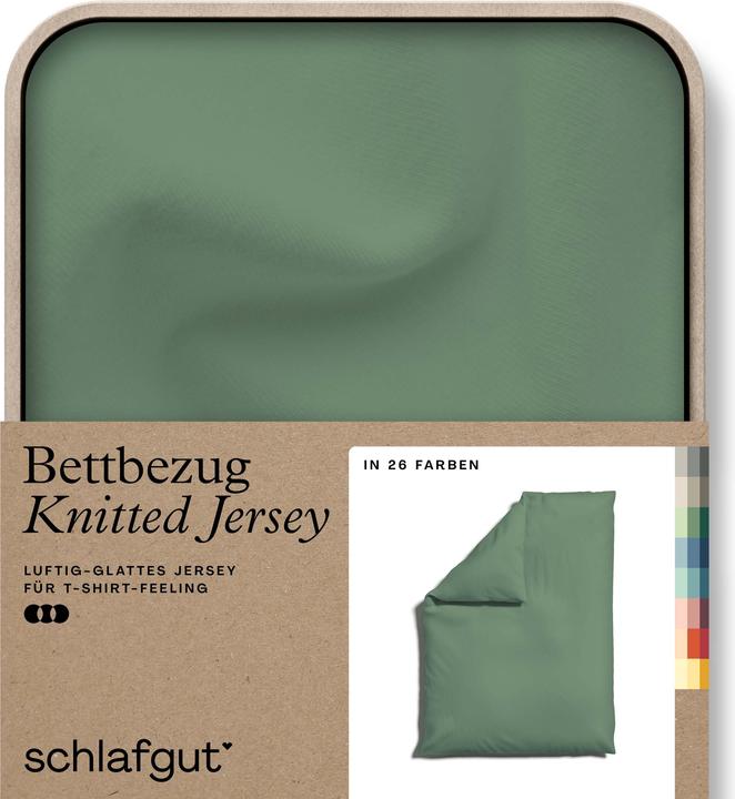 Image du produit schlafgut Knitted Jersey (Housse de couette, 140 x 200 cm)