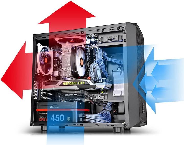 Actual product image Thermaltake Versa H15 (mATX, Mini-ITX)