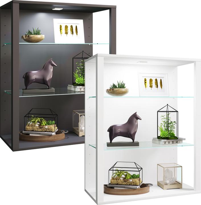 Actual product image VCM Wood Glass Stand Display Case Glasol LW (90 x 70 x 35 cm)