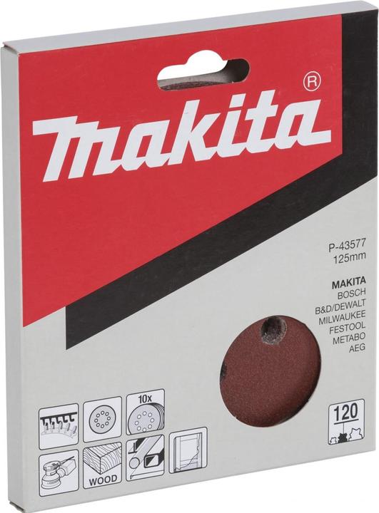 Immagine prodotto Makita Exzenterschleifpapier mit Klet (120)