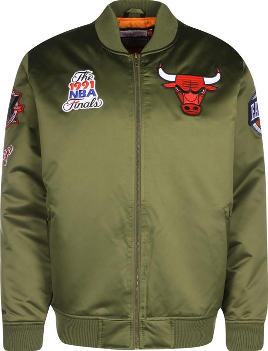 Immagine prodotto Mitchell & Ness NBA Flight Satin - Chicago Bulls Bomberja - 125971 (L)