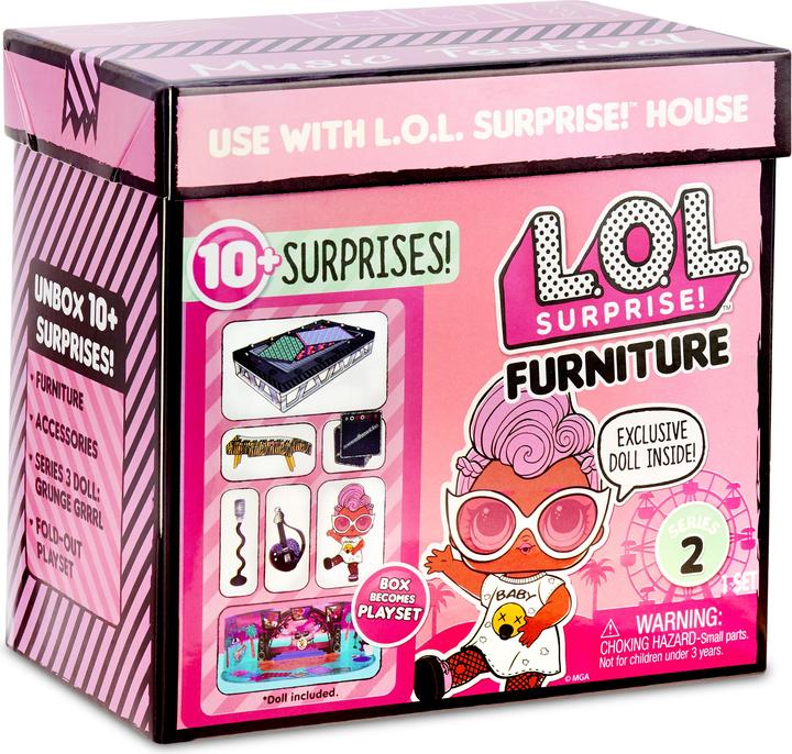 Immagine prodotto L.O.L. Surprise! Furniture- Music Festival with Grunge Grrrl