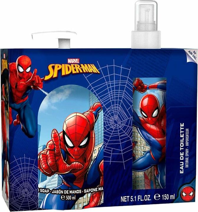 Produktbild Air-Val Luftval, 500 ml Flüssigseife Set + Nebel 150 ml Spinnenmann (Eau de Toilette, 500 ml)