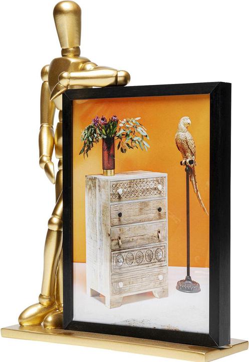 Immagine prodotto Kare Design Cornice per quadri Proudly Oro/Nero, 16 x 21 cm (16 x 21 cm)
