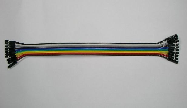 Produktbild Play-Zone Jumperkabel (30cm) F/F 10 Stk. 26AWG