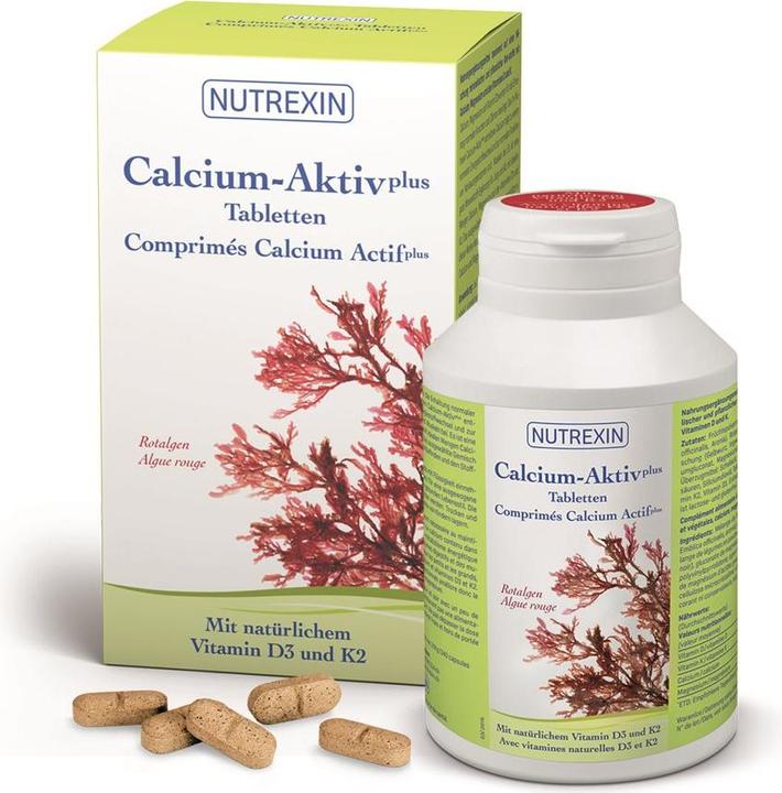 Image du produit Nutrexin Calcium actif plus comprimés (240 pièce(s), Cachets, 280 g)