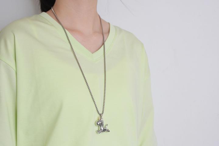 Immagine prodotto MTM Sulla camicia Collana lunga Unicorno (Acciaio inossidabile, Lega di zinco, 65 - 75 cm)