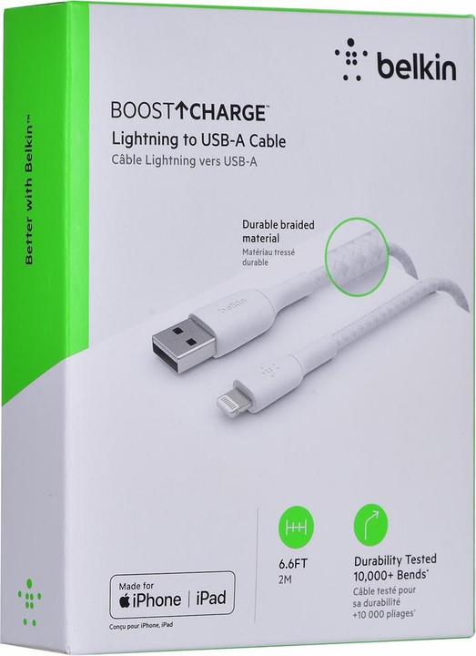 Immagine prodotto Belkin USB - Lightning (2 m, USB 2.0)