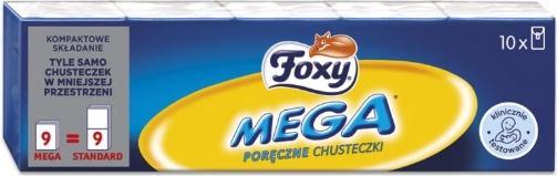 Actual product image Foxy Mega mobile wipes, 10 pieces