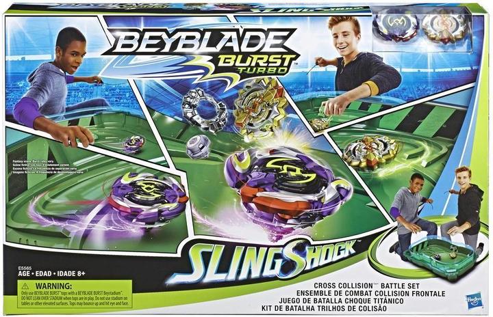 Image du produit Hasbro Burst Turbo Cross Collision Battle Set (Allemand, Suisse-allemand, Français, Italien)