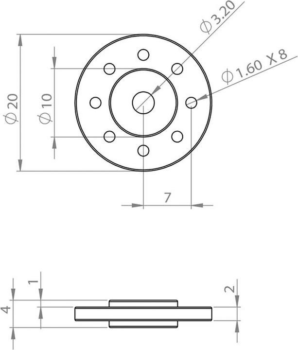 Image du produit Mks Servohorn Set - HV9767, HV9780, HV737, HV747/R