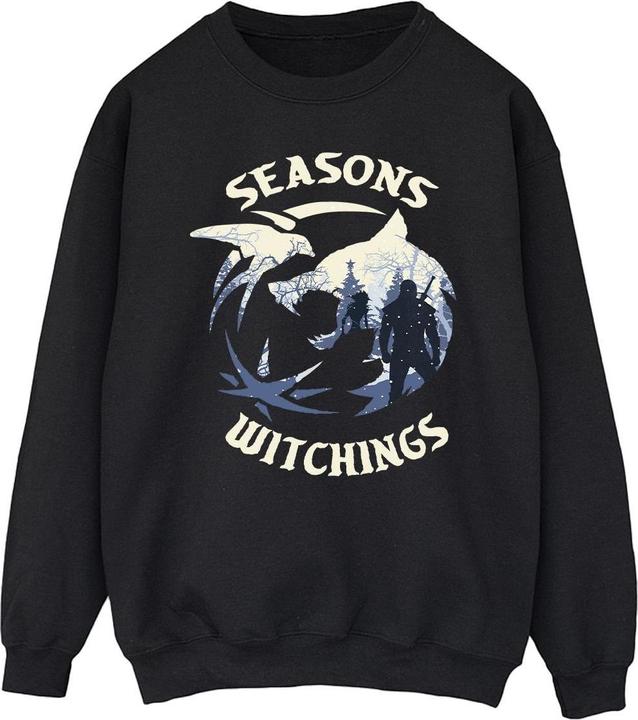 Immagine prodotto Netflix The Witcher Christmas Wolf Felpa Uomo (S)
