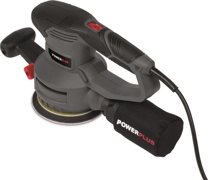 Actual product image Powerplus Random Orbit Sander 450W Ø 125mm - 5 Acc. (Sander, 450 W)