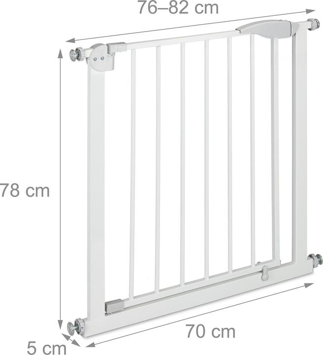 Immagine prodotto Relaxdays Cancello di sicurezza per porte (5 cm)