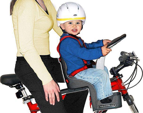 Productafbeelding Weeride Safe Front Classic fietsstoeltje (Fietsframe)