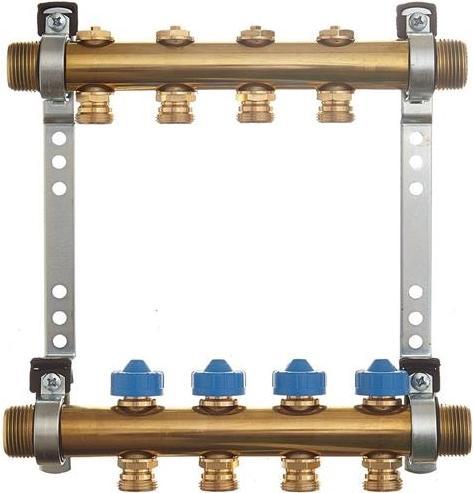 Actual product image Roth Underfloor heating manifold 1" 6 afg. The underfloor heating manifold is supplied complete