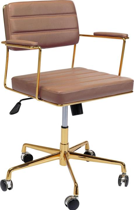 Image du produit Kare Design Chaise pivotante de bureau Dottore marron