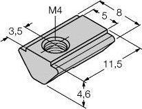 Actual product image Turck Grooved stone