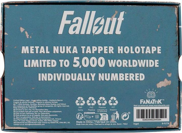 Produktbild Fanattik Fallout Replik Nuka Tapper Holotape