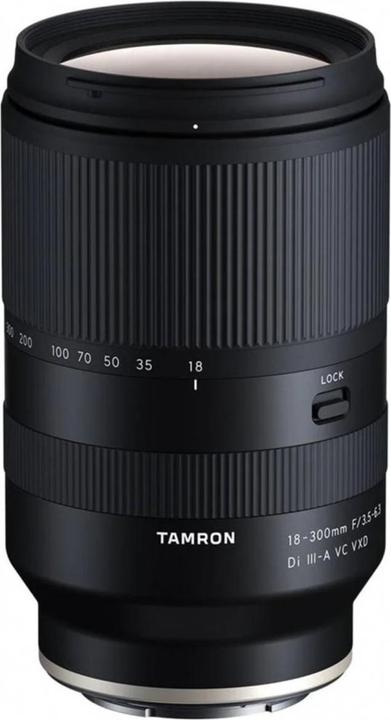 Produktbild Tamron 18-300mm f/3.5-6.3 Di III-A VC VXD, Sony E (EU) (Sony E, APS-C / DX)