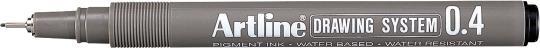 Image du produit Shachihata Feutre fin Artline Drawing Pen EK234, 0,4 mm, assorti (Noir, Gris, Métallique)
