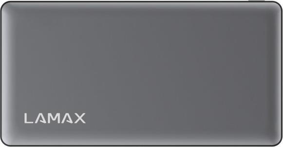Immagine prodotto Lamax LM15000FC Powerbank ai polimeri di litio (LiPo) 15000 mAh Grigio (15000 mAh, 55.50 Wh)
