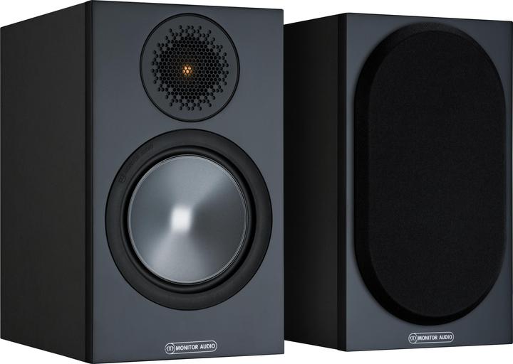 Produktbild Monitor Audio Regallautsprecher Paar Bronze 50 Schwarz (1 Paar, 80 W)