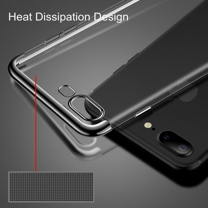 Produktbild König Design Apple iPhone 7 Plus Hülle Case Handy Cover Schutz Etui Schutzhülle Bumper Silber (Apple iPhone 7 Plus)
