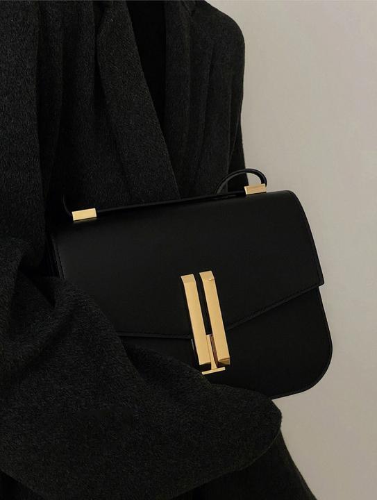 Immagine prodotto Only-Bags.Store Borsa in pelle vegana, borsa nera, borsa a cartella, borsa in pelle vegana, borsa scolastica vegana