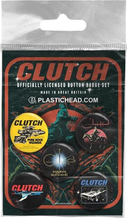 Actual product image Clutch Badge set (pack of 5)